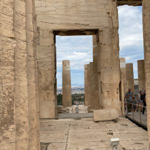 Athens, Acropolis Columns © Jackie Craven