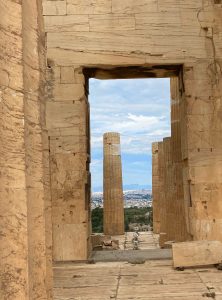 Athens, Acropolis Columns © Jackie Craven CROPPED